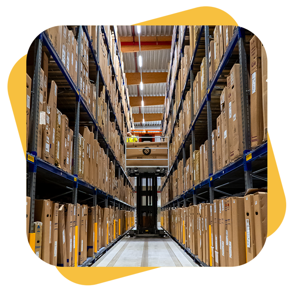 Logistik von Bike Mailorder